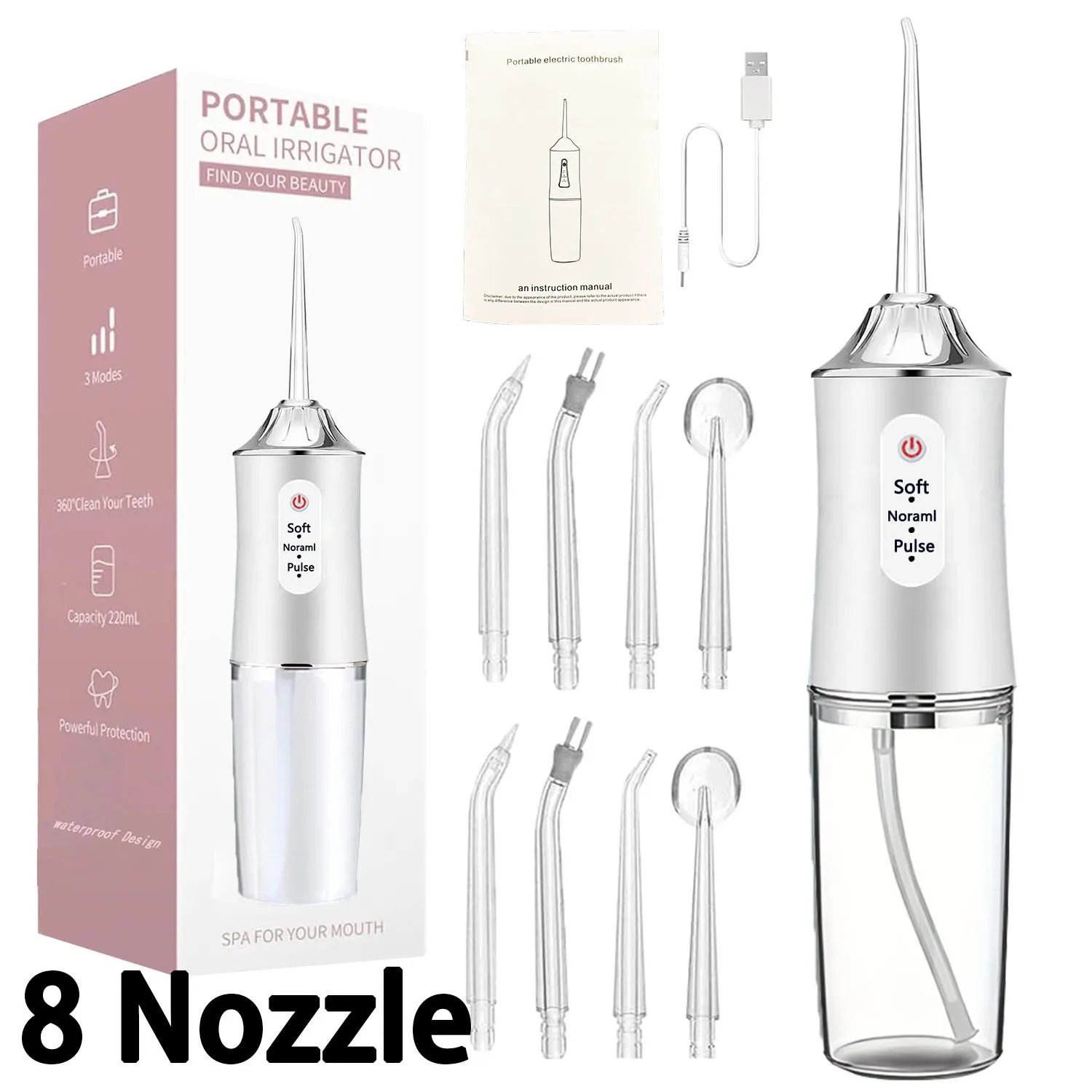 Dental Water Flosser for Teeth & Braces