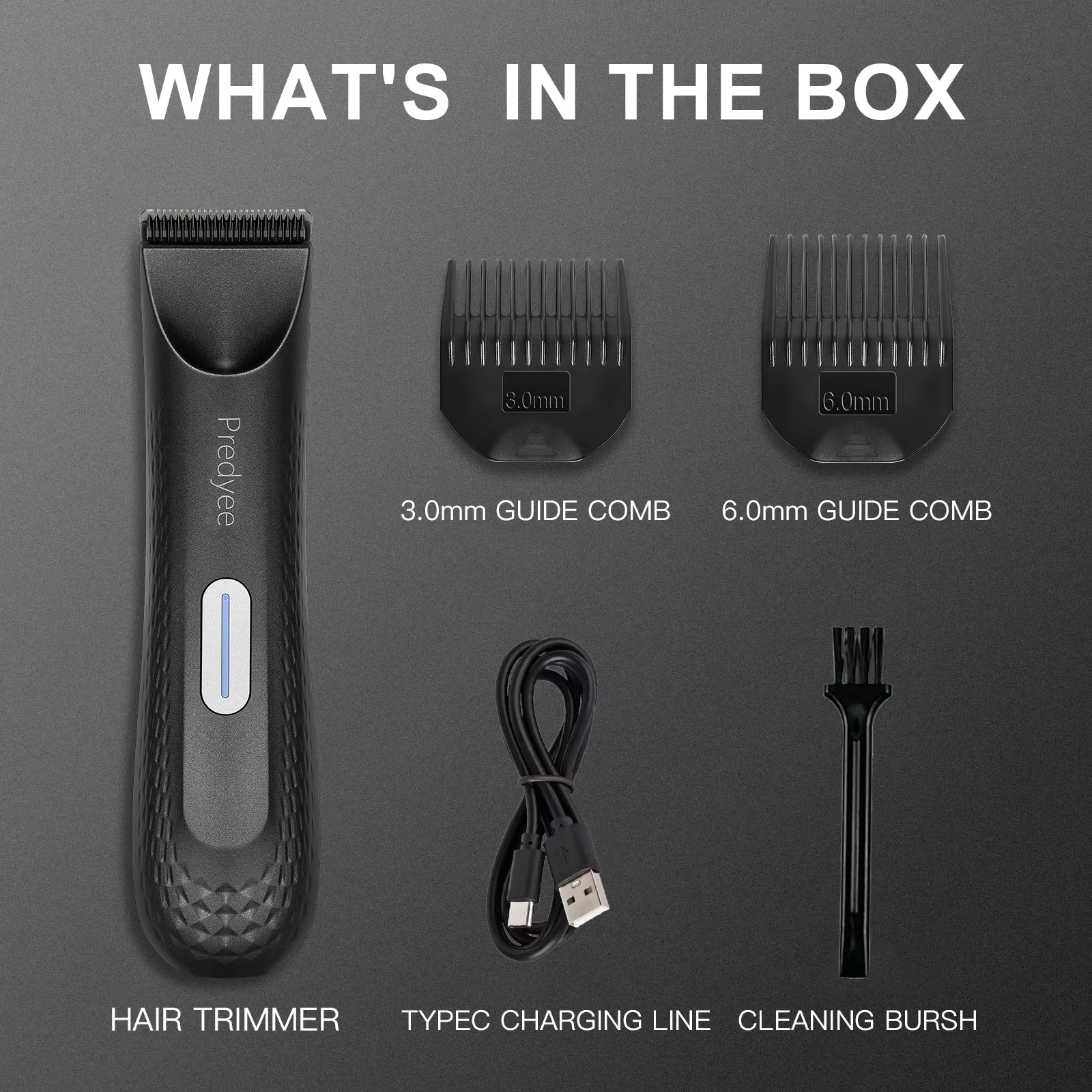 Electric Trimmer for Men'S Versatile Body trimmer