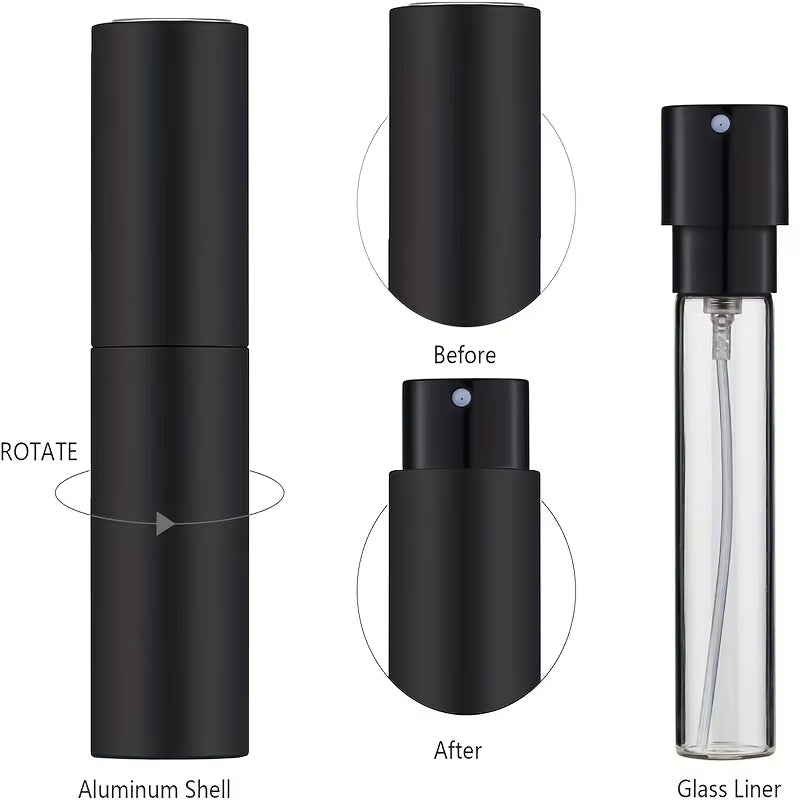 10ml Refillable Perfume Atomizer – Portable Travel Spray Bottle
