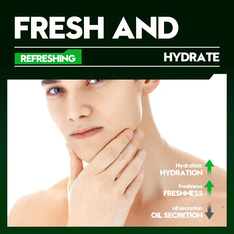 Deep Cleansing Facial Cleanser for Men Oil Control & Moisturizing