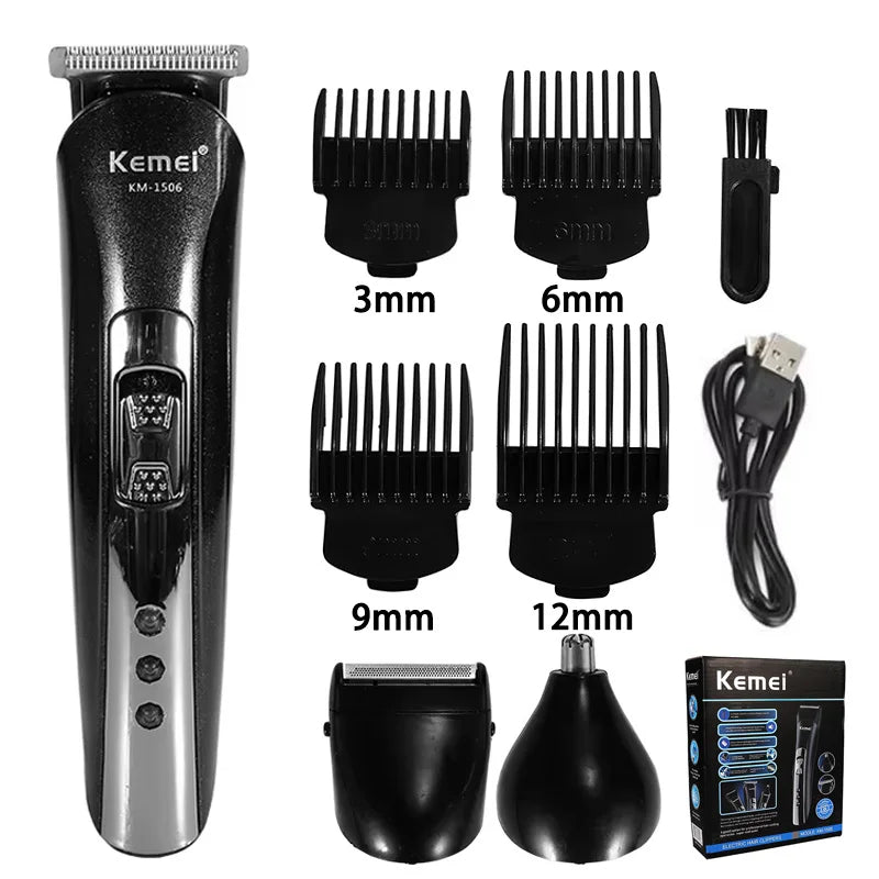 KM-1506 3-in-1 Electric Grooming Kit