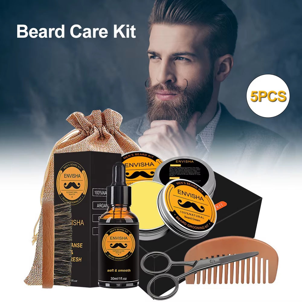 Beard Growth Kit for Mens Hair Enhancer, beard Essentials