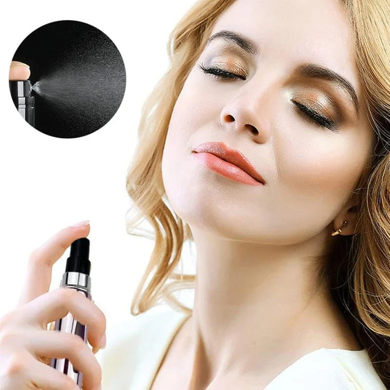 5ml Refillable Perfume Atomizer – Portable Aluminum Travel Spray Bottle