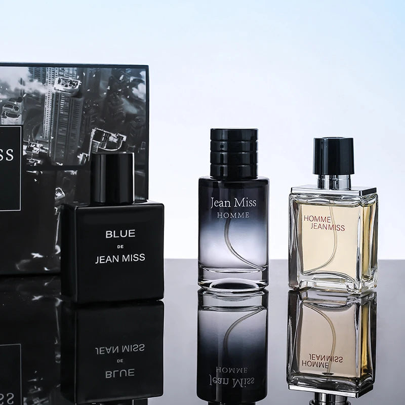 High Quality 90Ml Men Perfume Hombre Gift Box 3Pcs Set Colognes Scent Fascination Man Perfumes Masculinos Lasting Parfum New