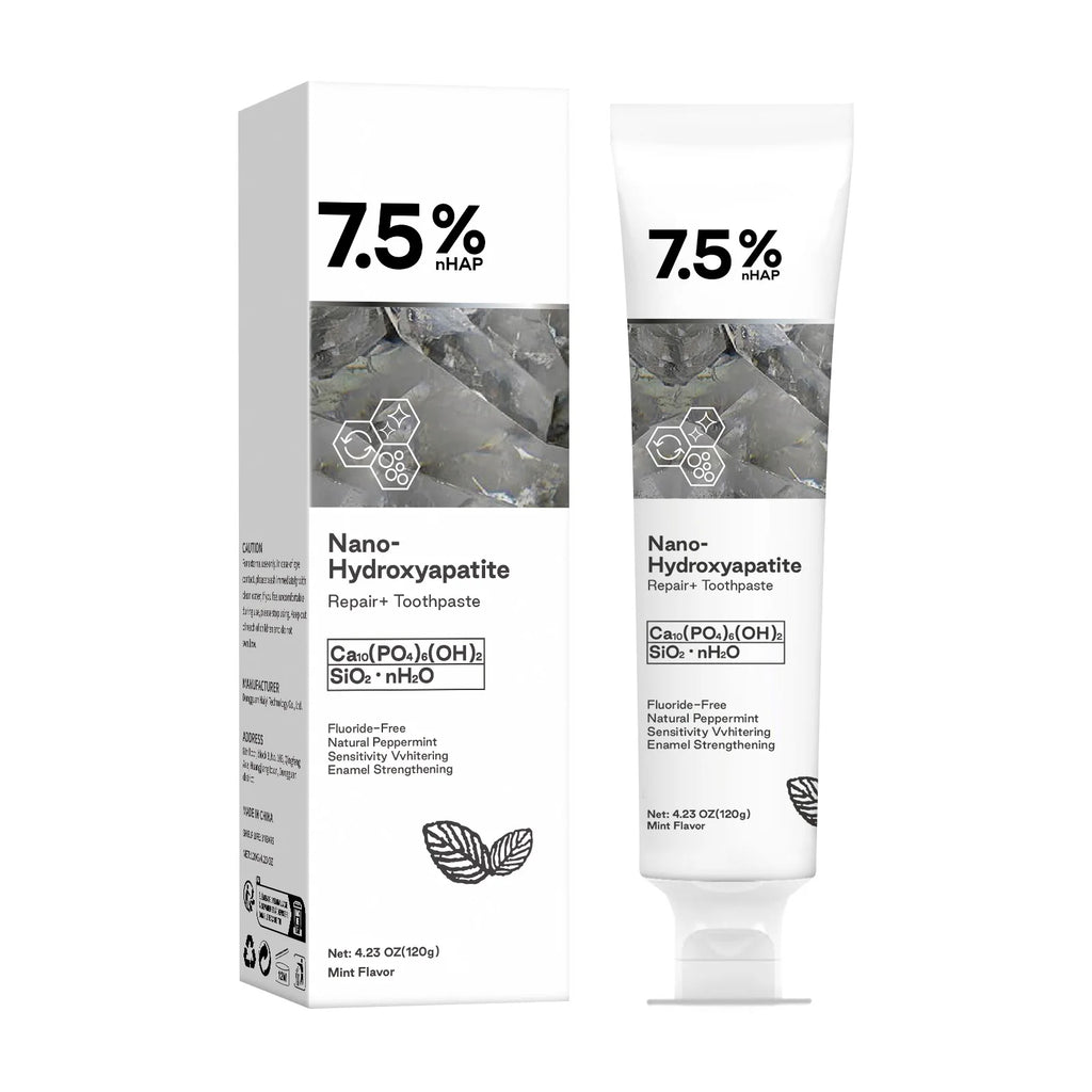 Nano Hydroxyapatite Toothpaste – Whitening Toothpaste for Stains & Fresh Breath