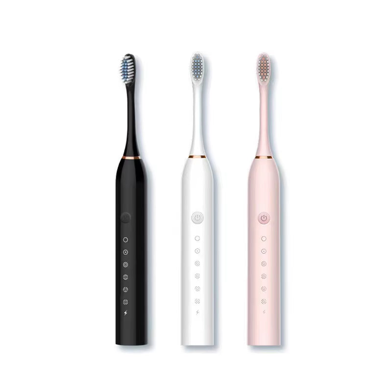 Sonic Electric Toothbrush for Adults IPX7 Waterproof Dupont Brush Head USB Rechargeable High Frequency Cleaning 6 Cleaning Modes