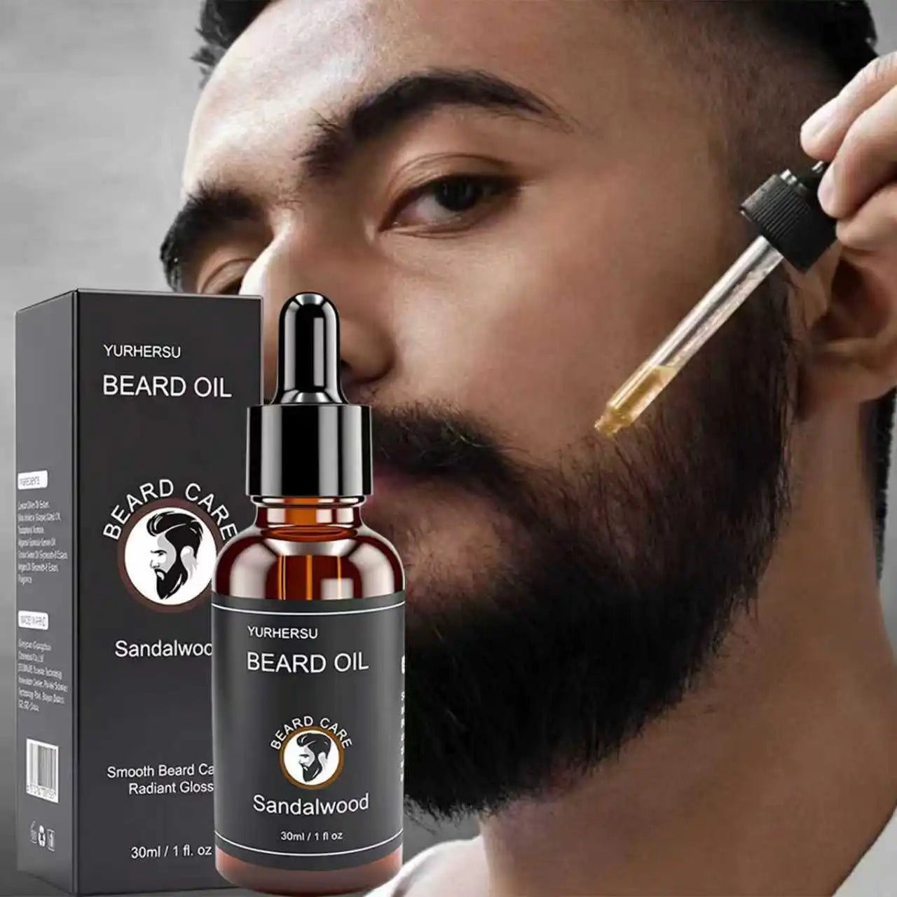 Beard Growth Oil 30ml – Nourishing Beard Care