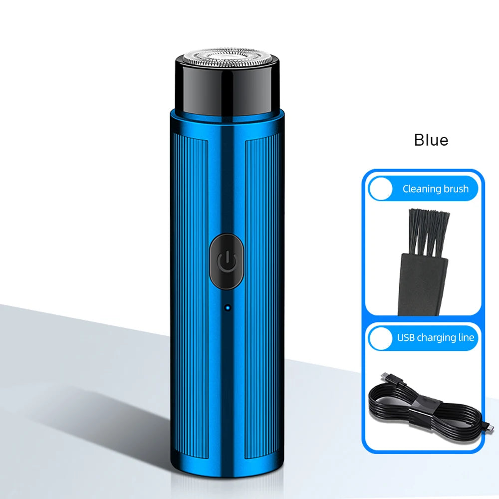 Mini Electric Shaver – Rechargeable Portable Razor for Men & Women