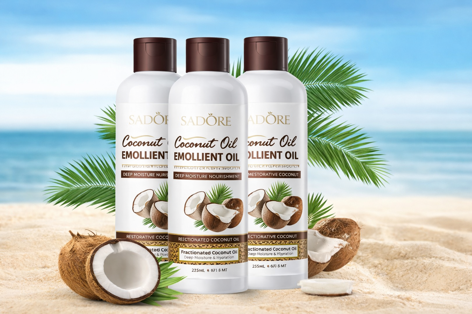250Ml Coconut hair/skin oil