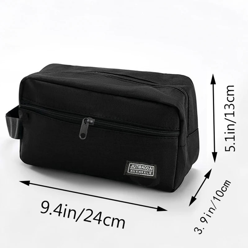 Men's Travel Toiletry Bag – Large Capacity Business Organizer Pouch