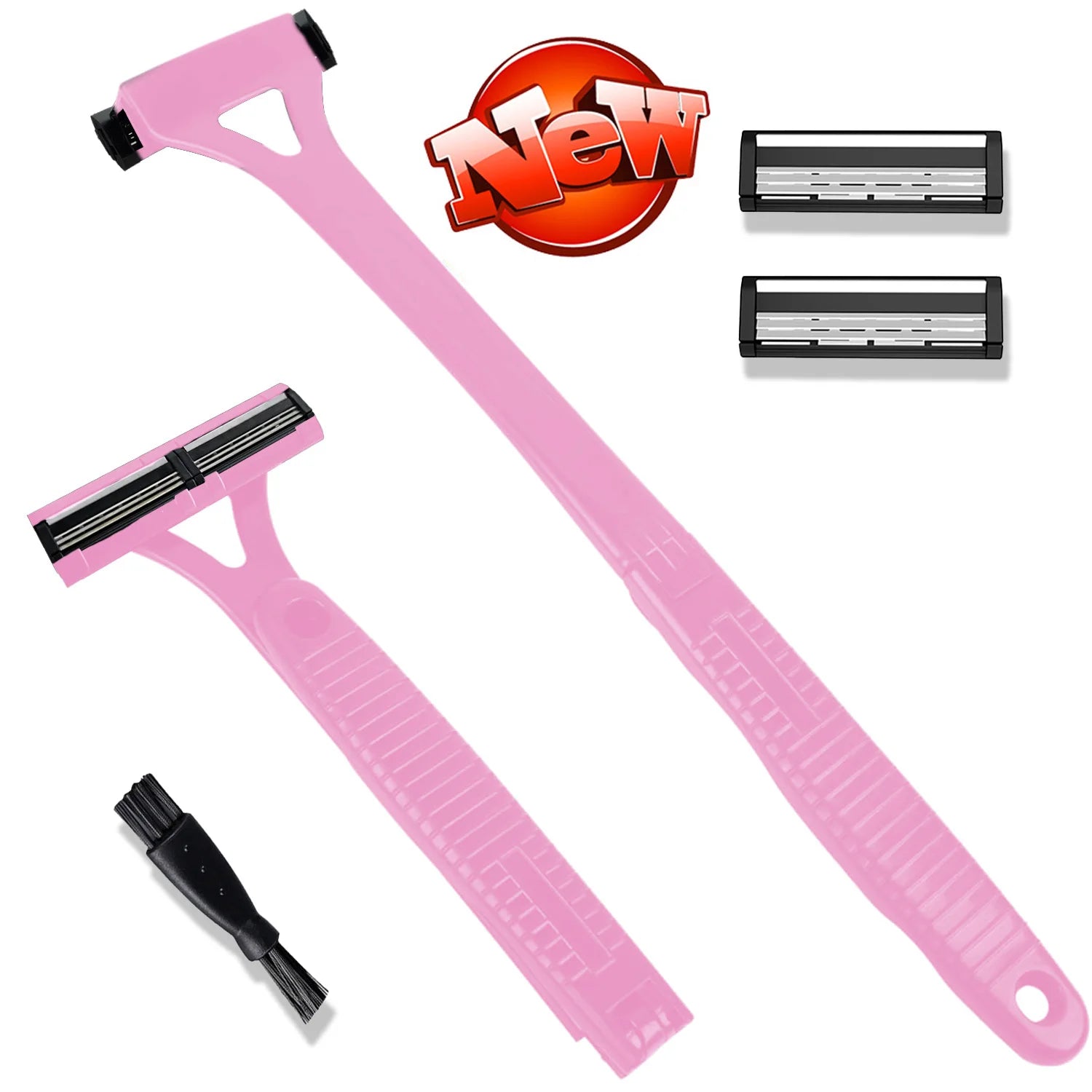 Safety Long Handle Folding Back Shaver Body Shaver Back Hair Trimmer Body Leg Back Razor Shaver Epilator Hair Removal Tool