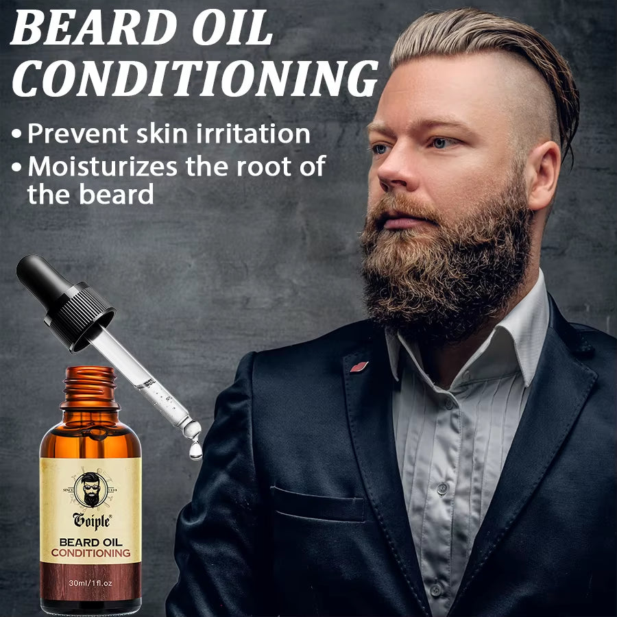 2Pcs/Set mens beard oil