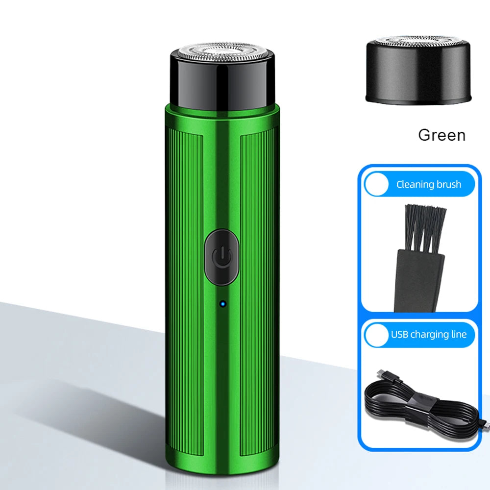 Mini Electric Shaver – Rechargeable Portable Razor for Men & Women