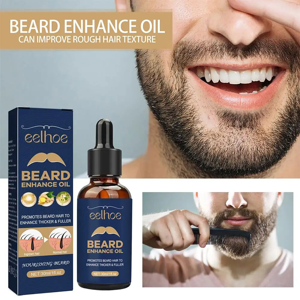 30Ml Beard Care Oil for Men Beard Growth Grooming Soften Strengthen Styling Beard Oil Thicker Nourish Beard Serum Beard Care