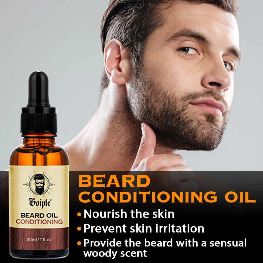 2-Piece Beard Oil Set – Volumizing & Conditioning Oil 