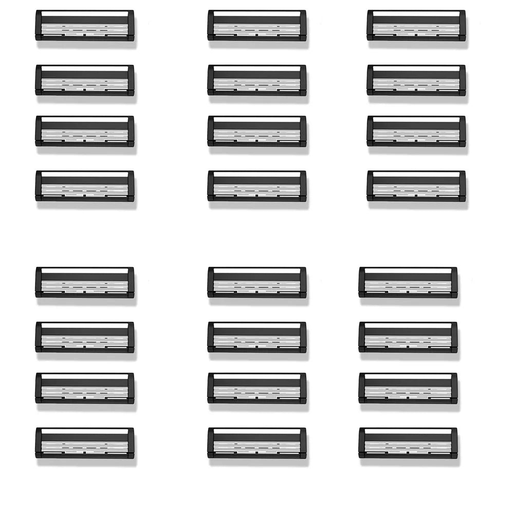 Men Triple Blade Manual Back Machine Hair Shaver Safety Long Handle Foldable Trimmer Body Leg Handle Removal Shaving Razor