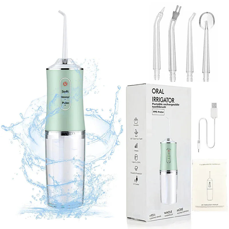Professional Cordless Water Flosser for Deep Oral Cleaning