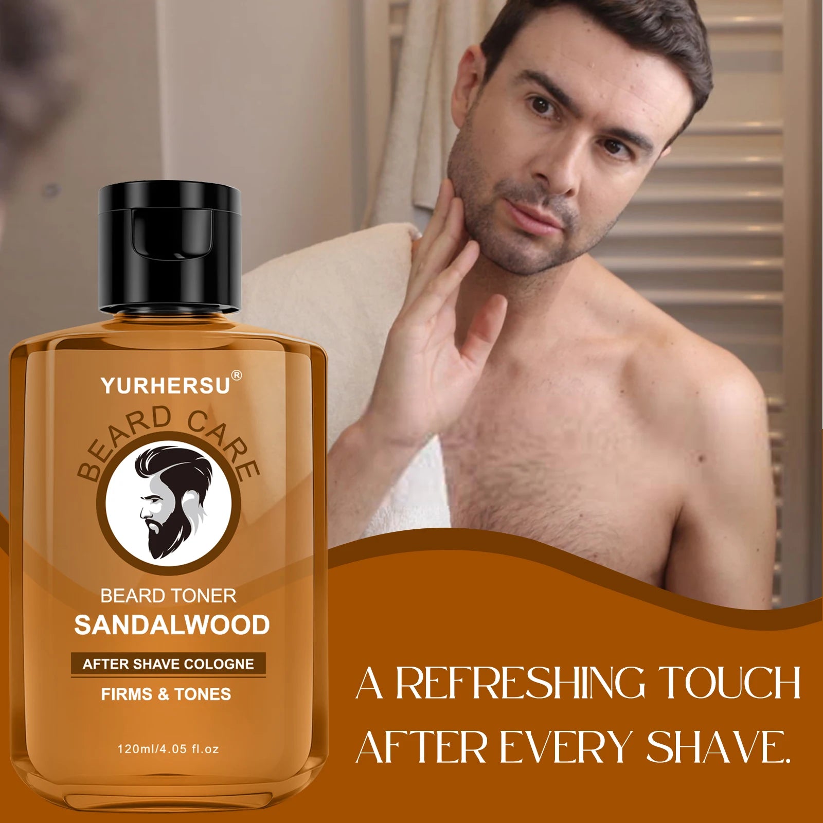 After Shave for Men - Centella Asiatica Natural Absorbs Quickly to Clean and Tone Skin for a Refreshing Feel - Mens Aftershave