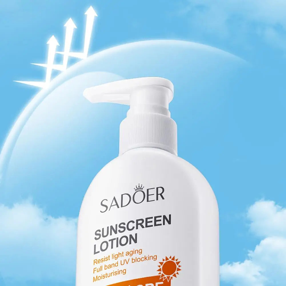 SPF90 PA+++ Sunscreen – Full Body UVA/UVB Protection with Aloe Vera & Vitamin E