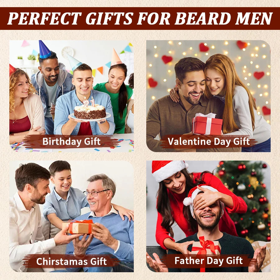 2-Piece Beard Oil Set – Volumizing & Conditioning Oil 
