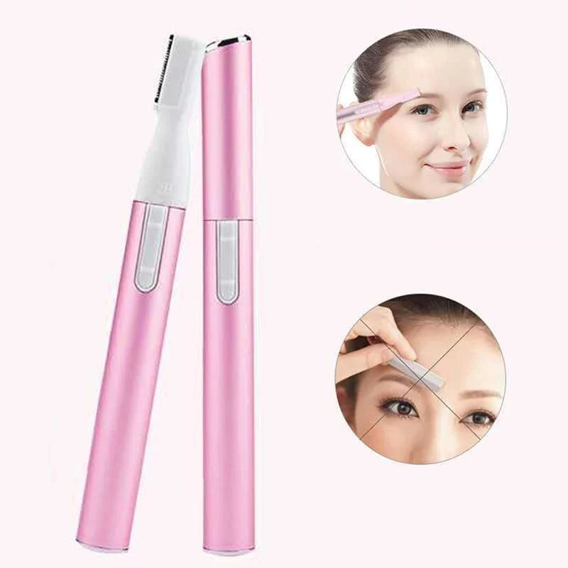 Trimmer Mini Electric Eyebrow Shaver Hair Remover Facial Shaver Hair Remover Facial and Neck Blur Lips Body Arms and Legs