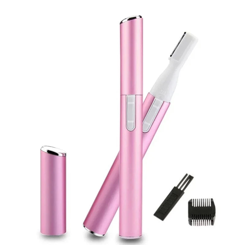 Trimmer Mini Electric Eyebrow Shaver Hair Remover Facial Shaver Hair Remover Facial and Neck Blur Lips Body Arms and Legs