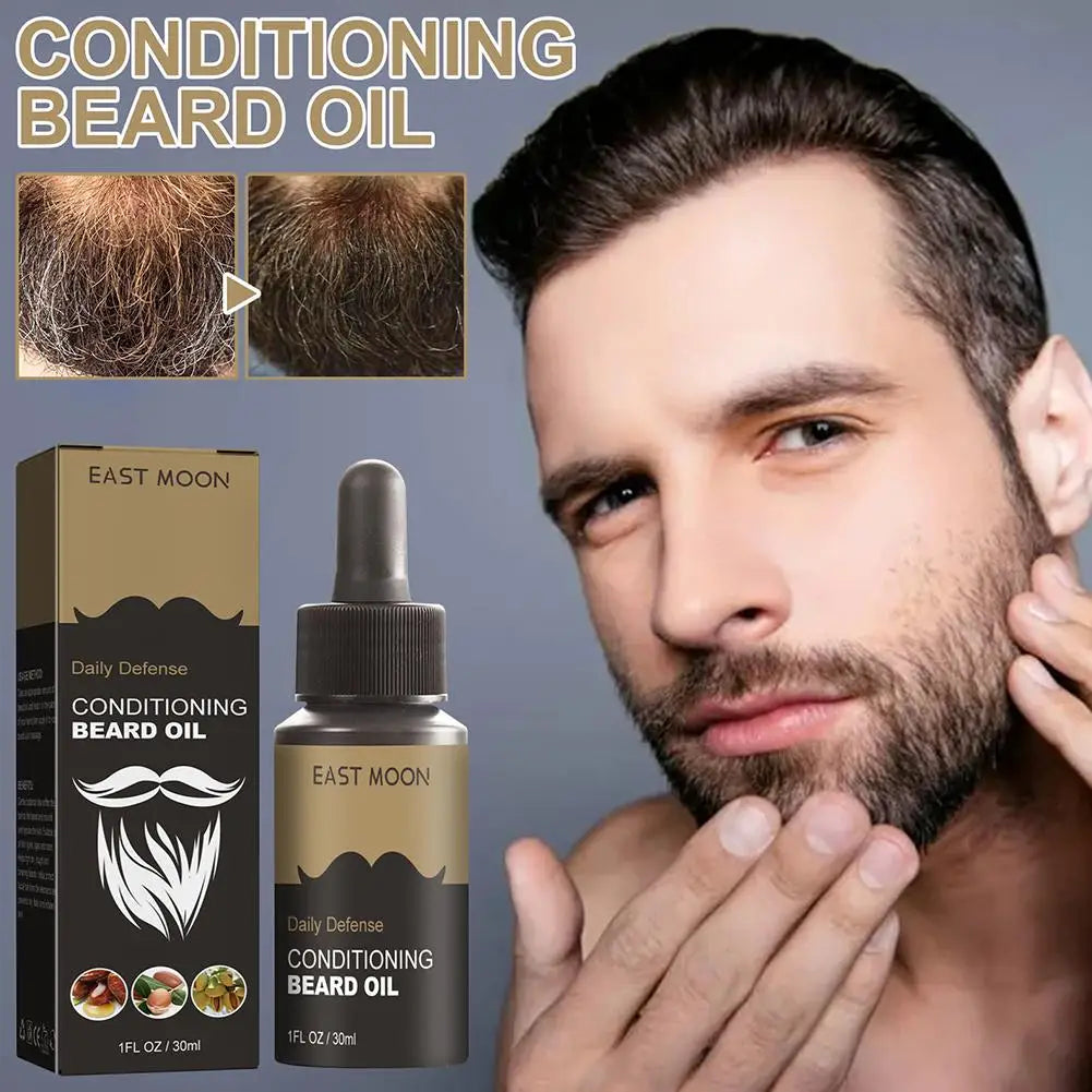 30Ml Beard Growth Oil Serum for Men Beard Growth