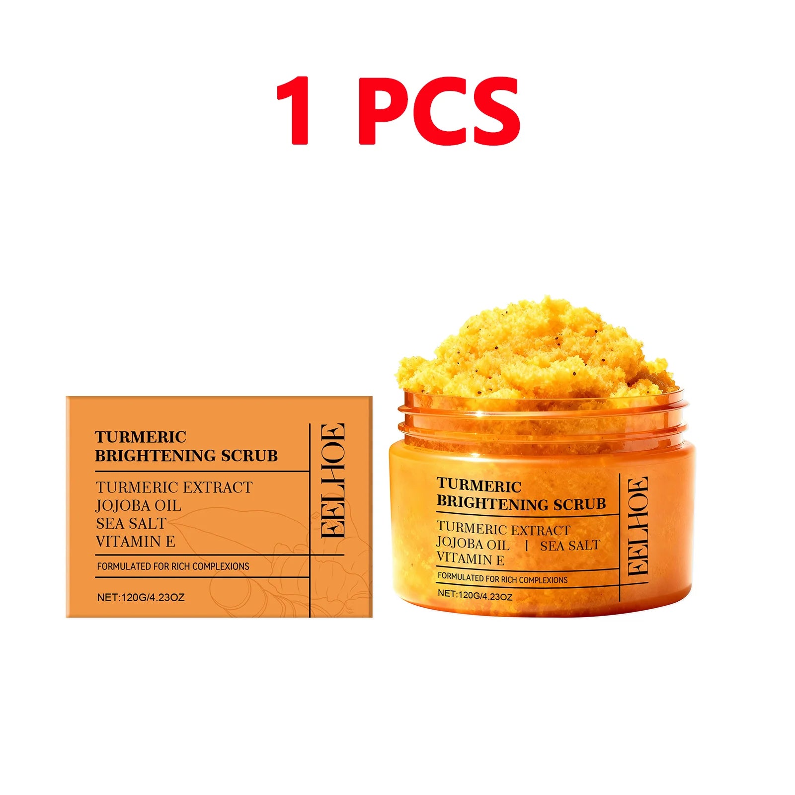 Turmeric Glow Body Scrub – Natural Exfoliating Scrub for Smooth & Radiant Skin