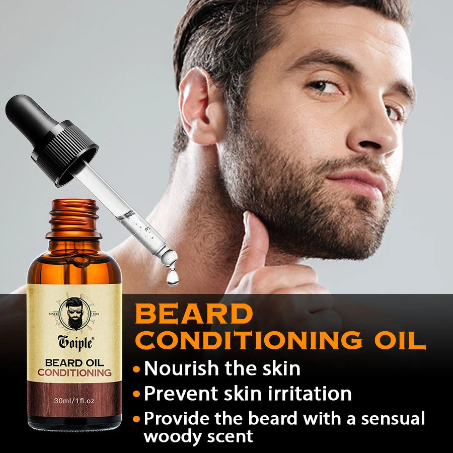 Goiple Beard Care Kit – Complete Beard Grooming Set for Men