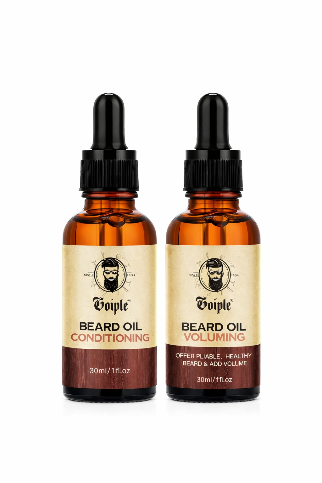 2Pcs/Set mens beard oil