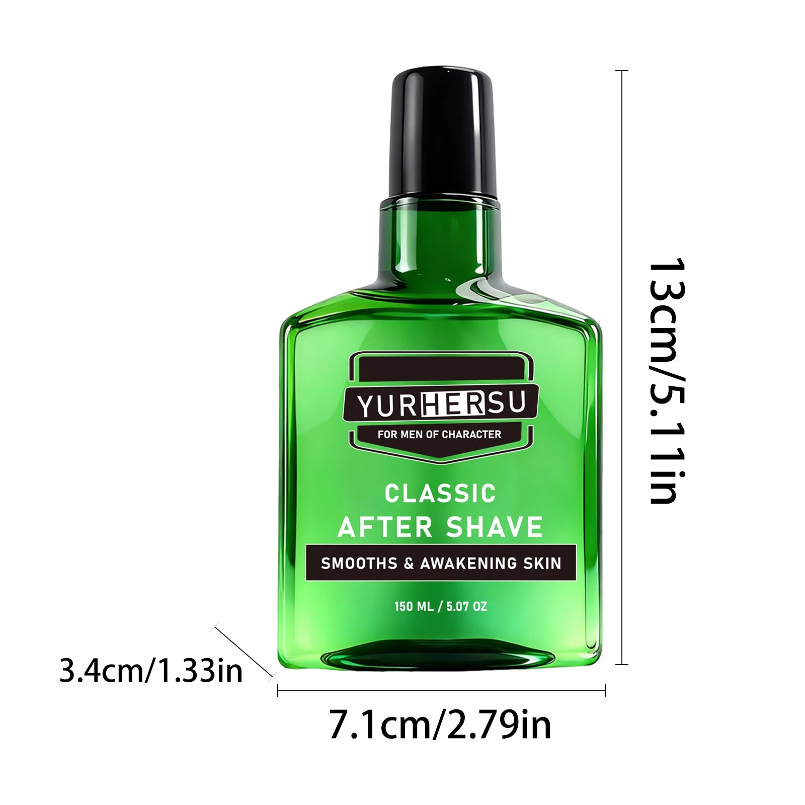 Natural after Shave Toner Alcohol Free Soothe Sensitive Skin Hydrate Smooth after Shave Skin Care for Men