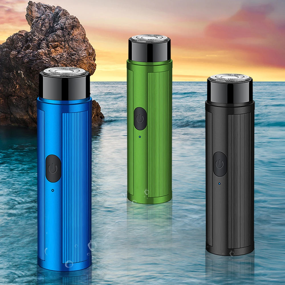 Mini Electric Shaver – Rechargeable Portable Razor for Men & Women