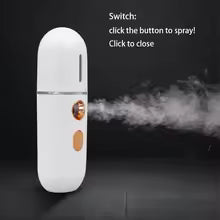 Mini Facial Mist Sprayer – Portable Rechargeable Cold Steam Humidifier