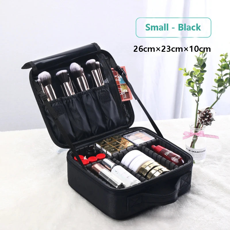 Large Capacity Makeup & Barber Organizer Case