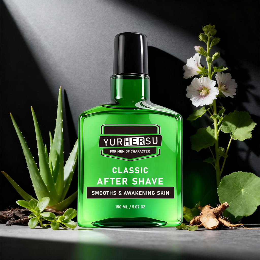 Natural after Shave Toner Alcohol Free Soothe Sensitive Skin Hydrate Smooth after Shave Skin Care for Men