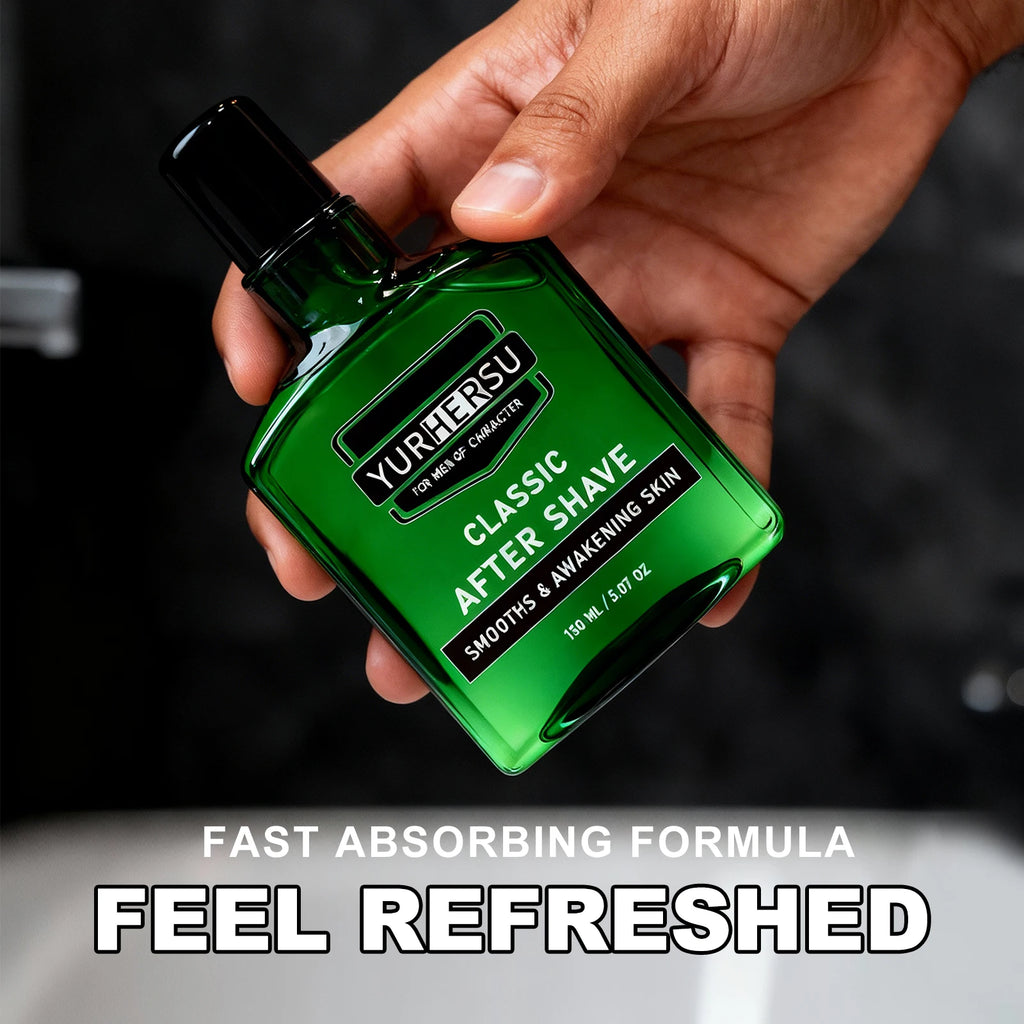 Natural after Shave Toner Alcohol Free Soothe Sensitive Skin Hydrate Smooth after Shave Skin Care for Men