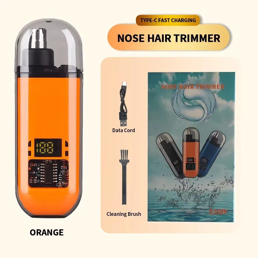 2-in-1 Electric Nose & Ear Hair Trimmer