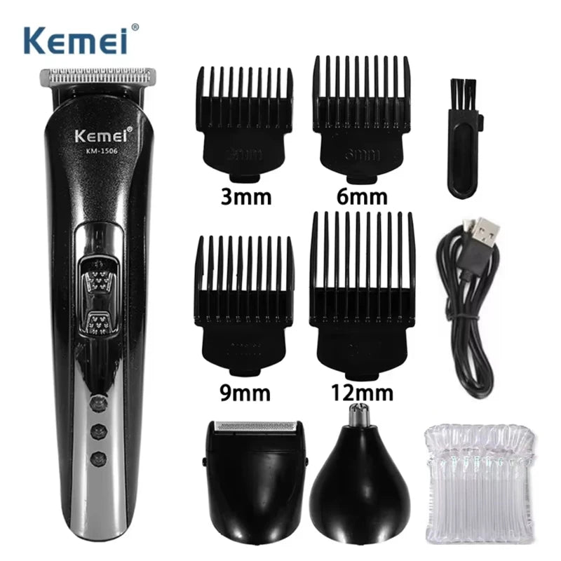 KM-1506 3-in-1 Electric Grooming Kit