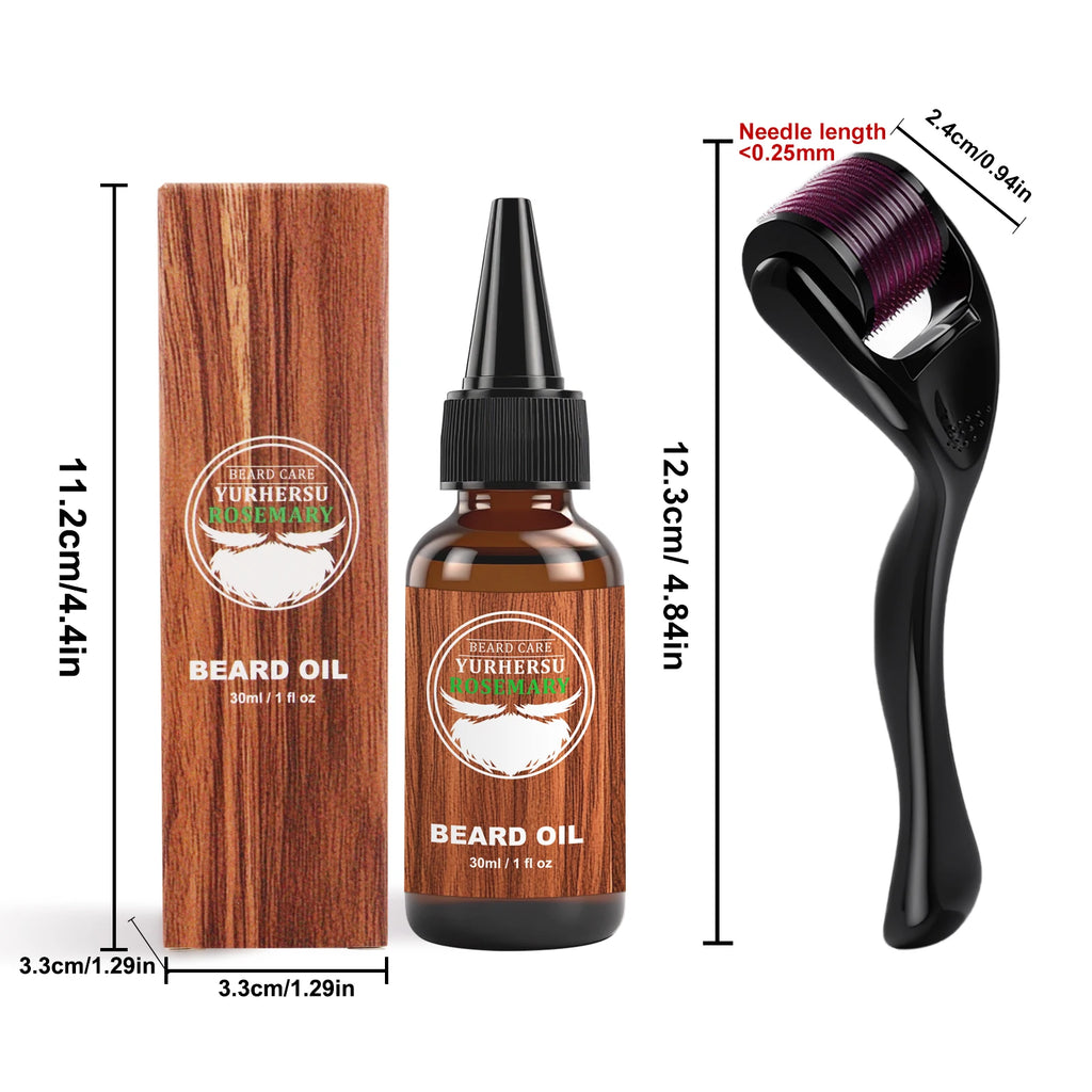 Organic Rosemary Jojoba Beard Oil, Beard Care 30Ml