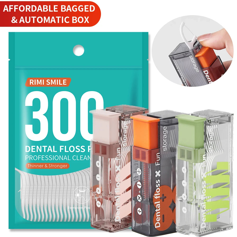 Portable Automatic Dental Floss Box – Pocket Oral Care Kit