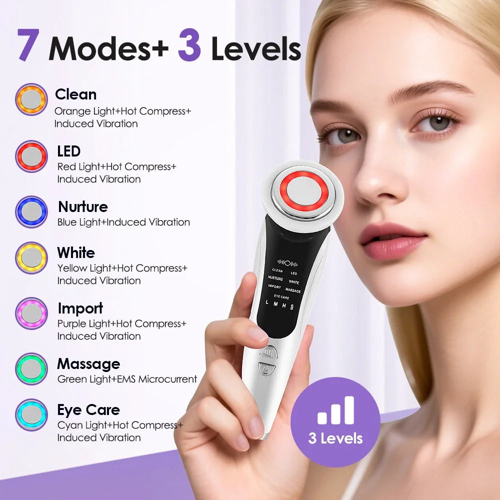 EMS Facial Massager, Face Beauty Instrument