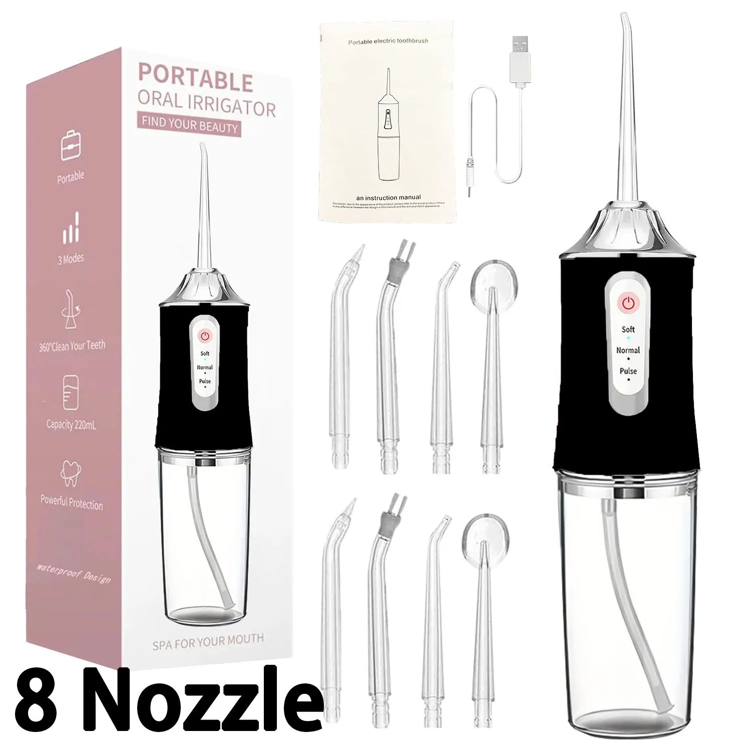 Dental Water Flosser for Teeth & Braces
