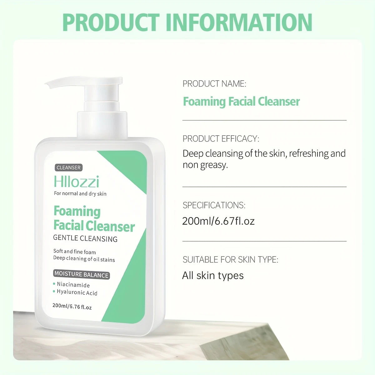 Facial Cleanser Cleansing, Skin Care