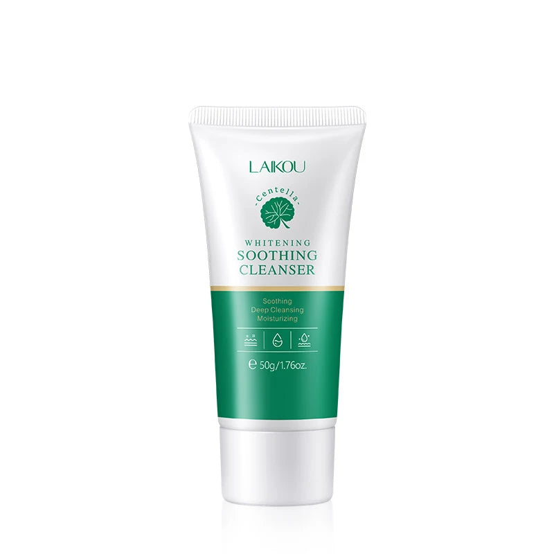 Centella Facial Cleanser Face Shrink Pores Soothing Oil Control Face Wash Foam Fade Niacinamide Care