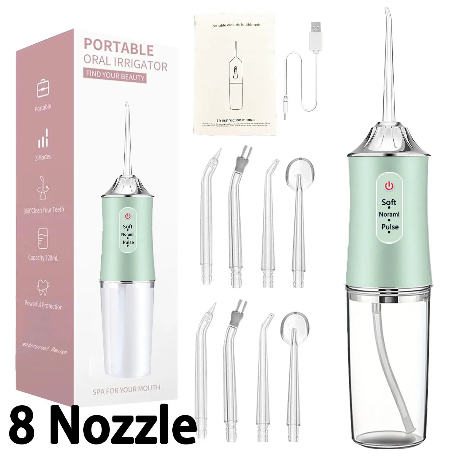 Dental Water Flosser for Teeth & Braces
