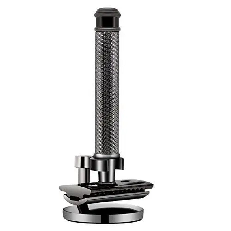 Premium Single Blade Safety Razors, Double Edge Razor Blade, Shaving Razors for Men with Razor Stand and 5 Platinum Blades