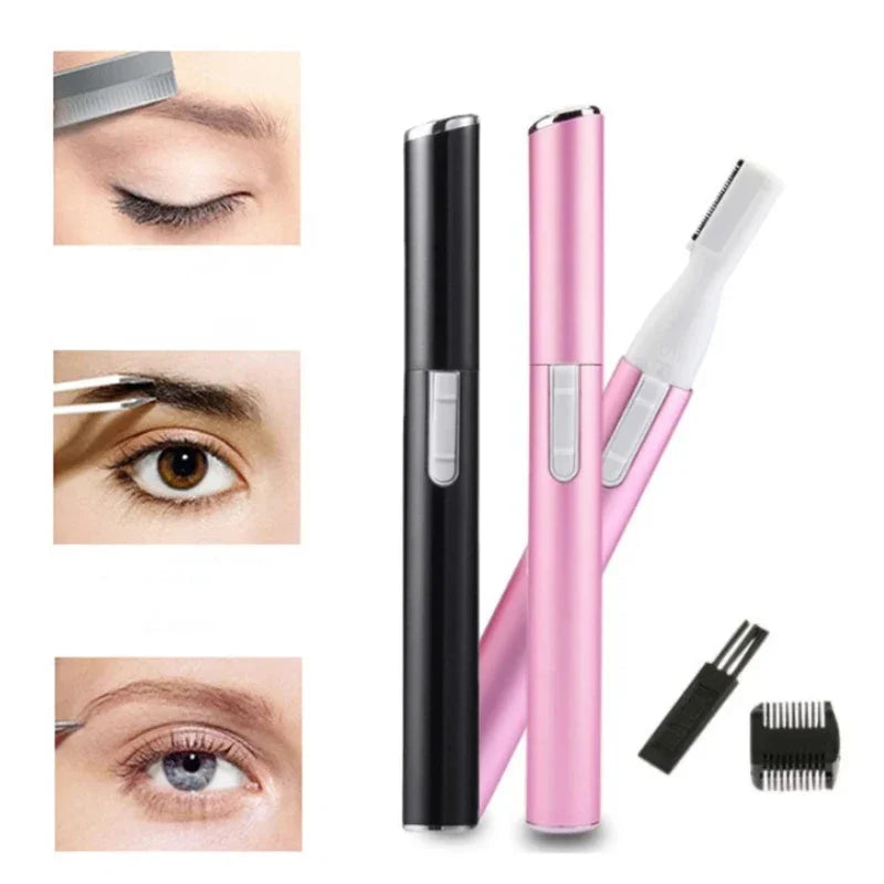 Trimmer Mini Electric Eyebrow Shaver Hair Remover Facial Shaver Hair Remover Facial and Neck Blur Lips Body Arms and Legs