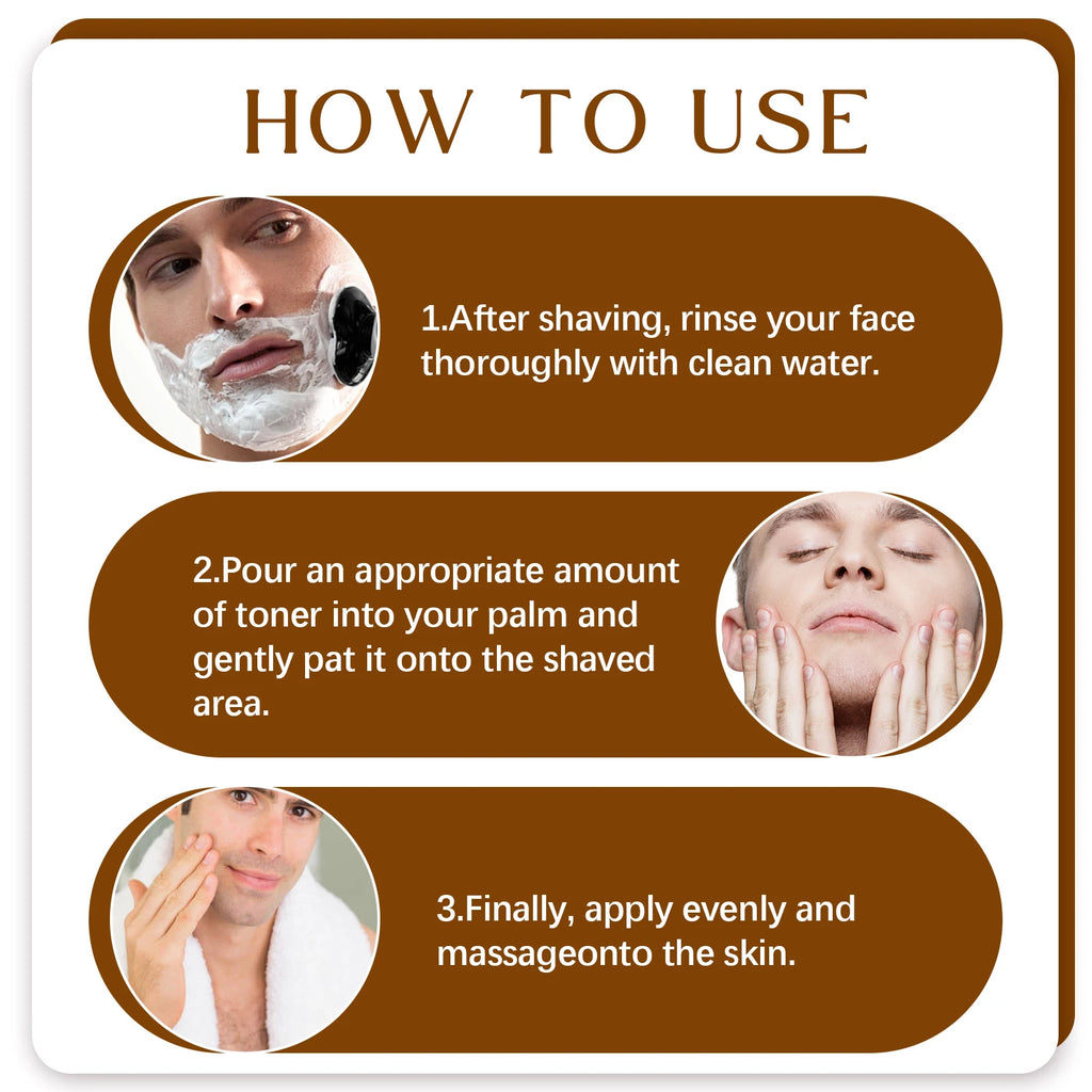 After Shave for Men - Centella Asiatica Natural Absorbs Quickly to Clean and Tone Skin for a Refreshing Feel - Mens Aftershave