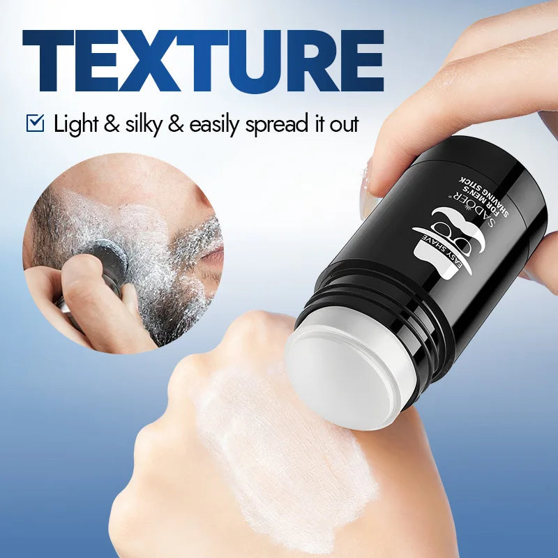 2026 New Soften Beard Men'S Shaving Cream Stick Foam Rich Gentle 2-In-1 Shaving & Cleansing Cream Hydrating Shave Beard Cream