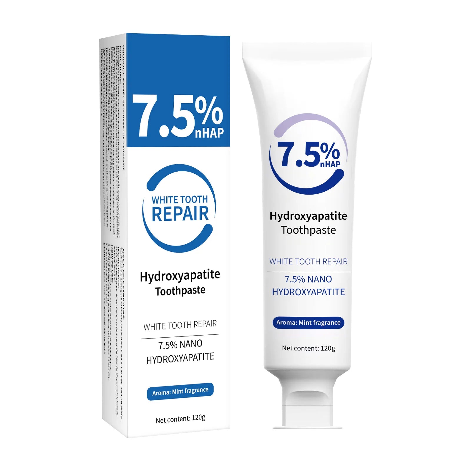 Nano Hydroxyapatite Toothpaste – Whitening Toothpaste for Stains & Fresh Breath